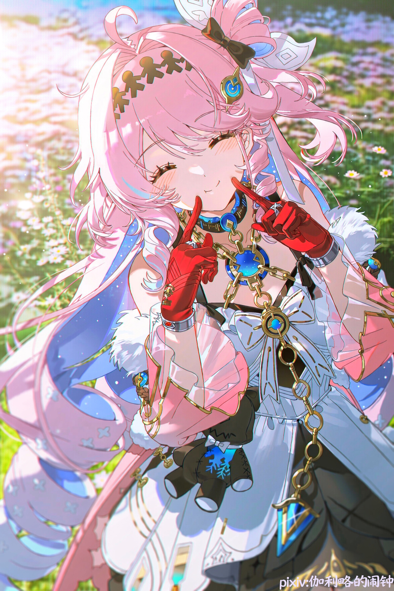 This is a pixiv picture whose title is 达妮娅.