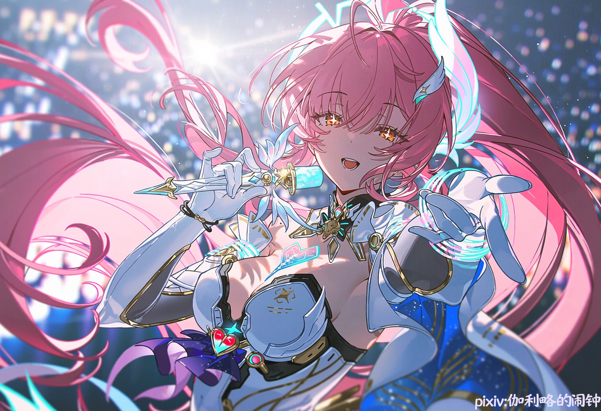 This is a pixiv picture whose title is Hi,想我了吗？.