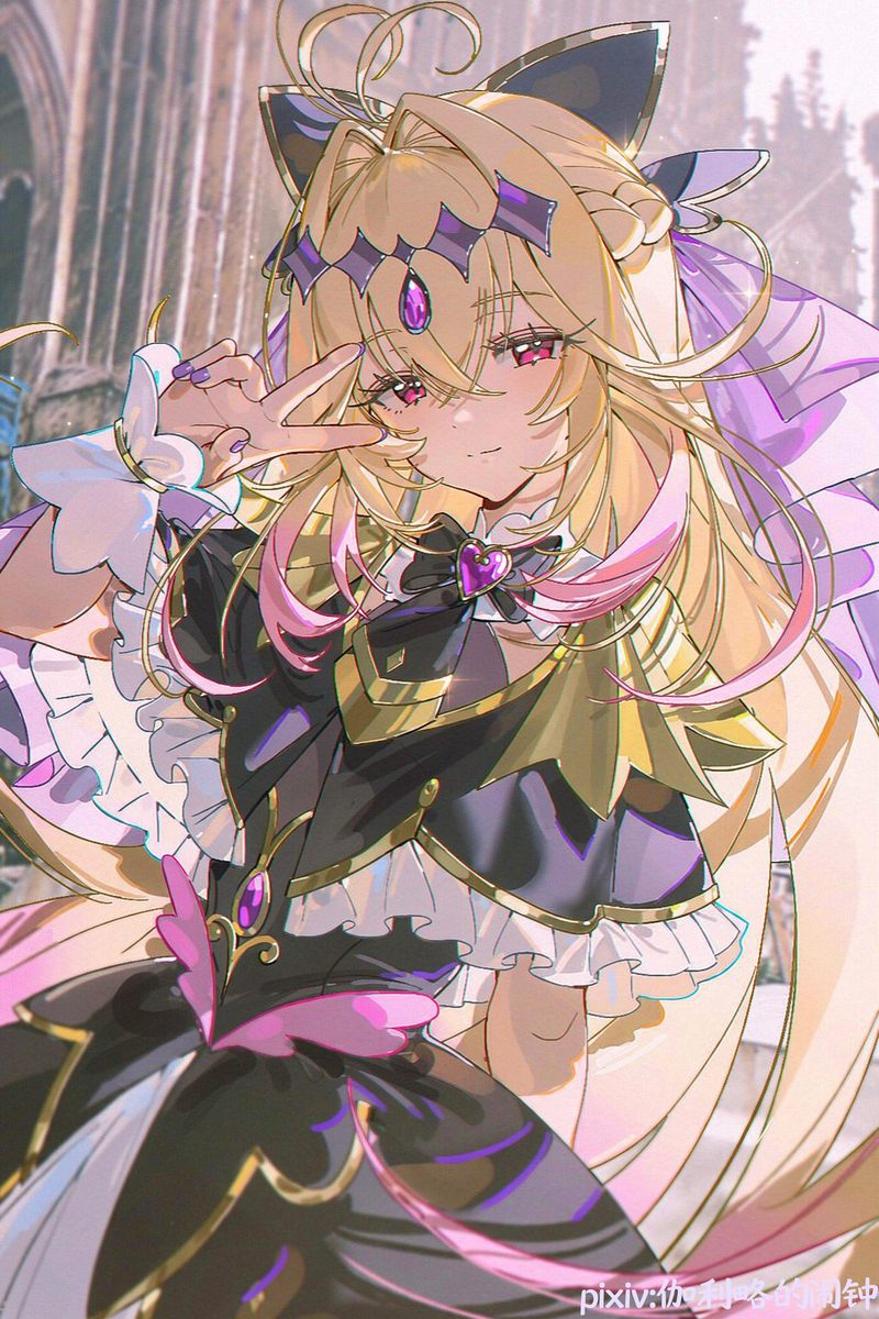 This is a pixiv picture whose title is 露露卡妈妈.
