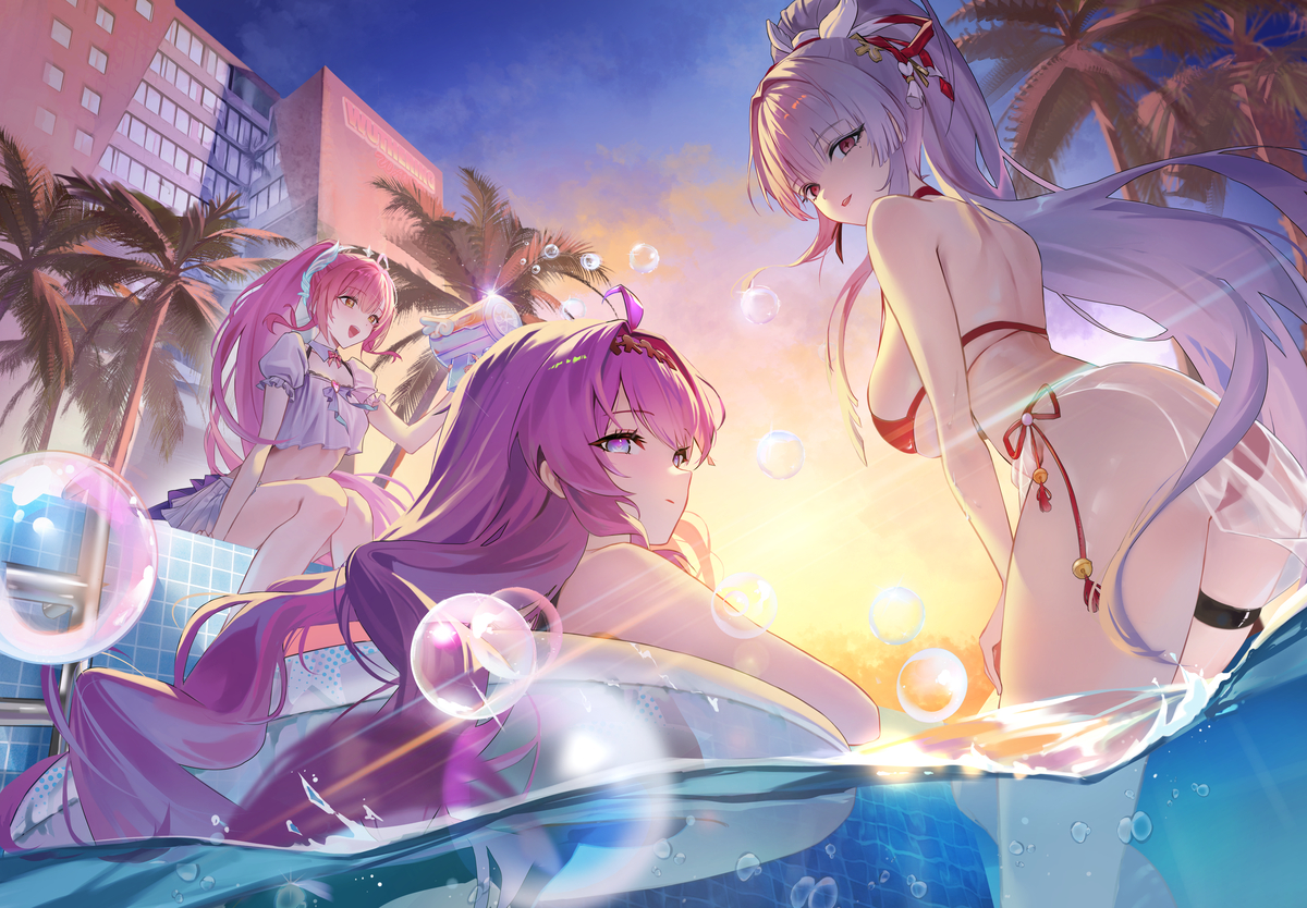 This is a pixiv picture whose title is WUTHERING WAVES.