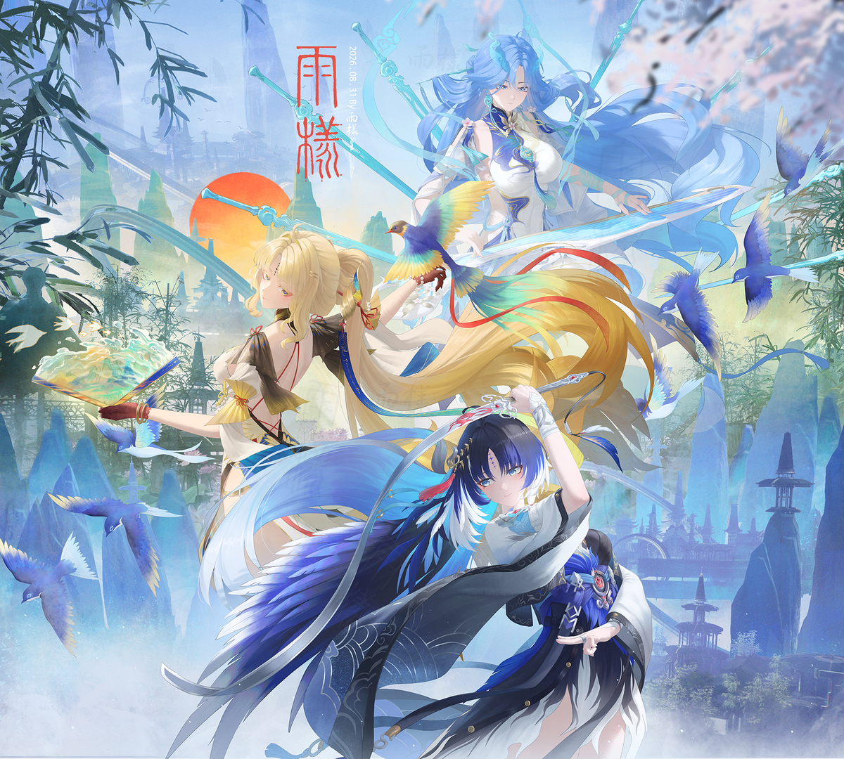 This is a pixiv picture whose title is 拼好图2.0.