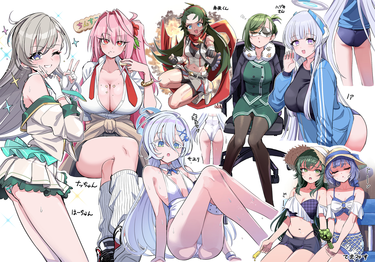 This is a pixiv picture whose title is らくがき.