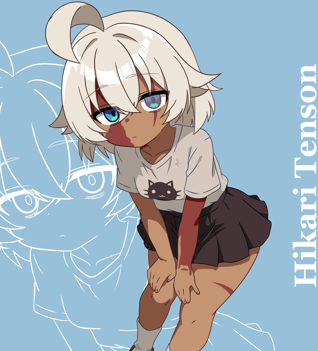 This is a pixiv picture whose title is Hikari.