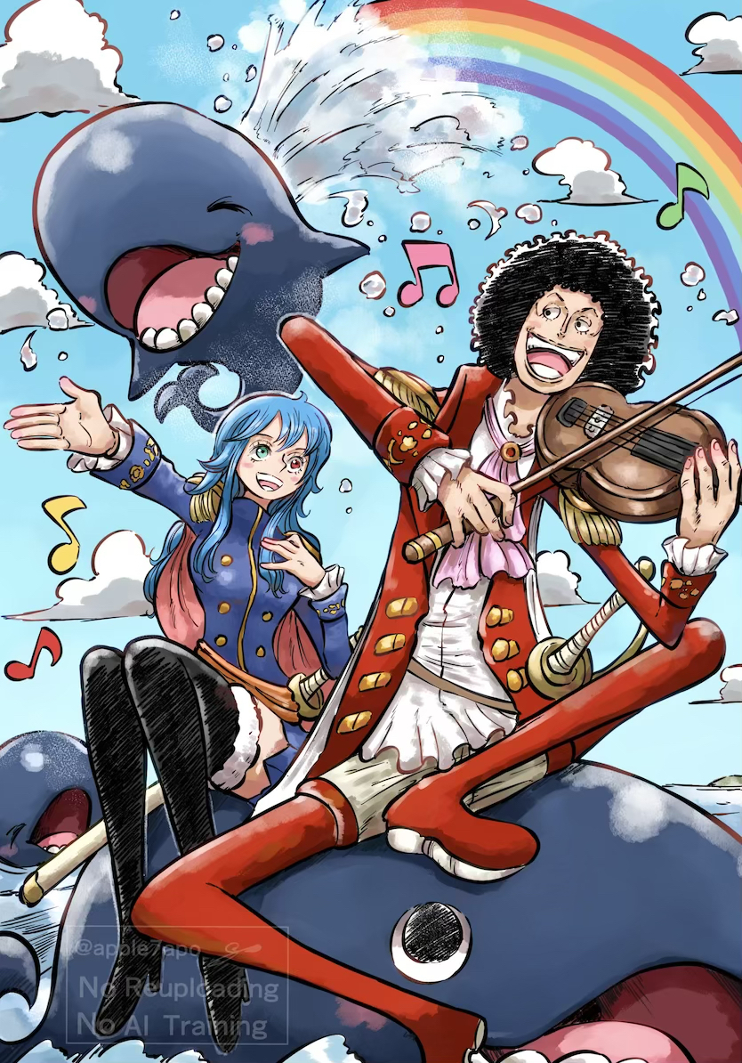 This is a pixiv picture whose title is ビンクス〜の酒を♫.