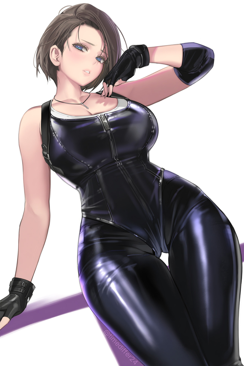 This is a pixiv picture whose title is ジル・バレンタイン｜Jill Valentine｜吉兒·范倫廷.
