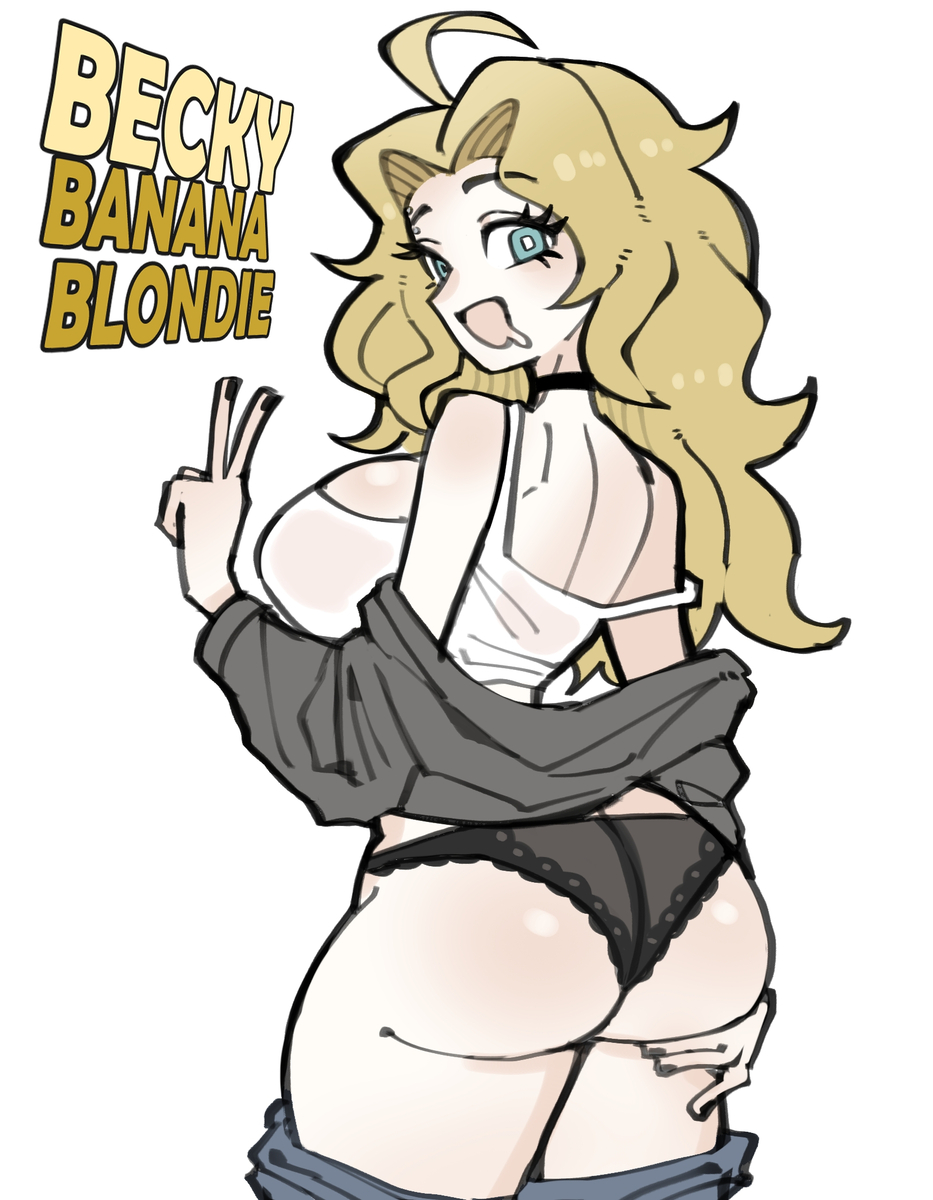 This is a pixiv picture whose title is 베키🍌.
