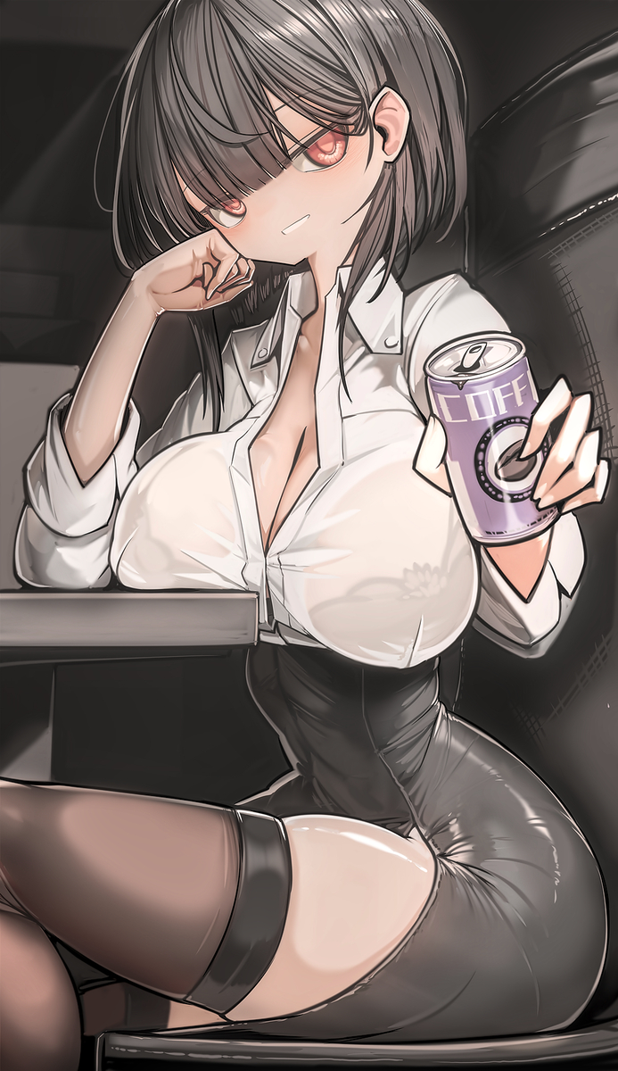 This is a pixiv picture whose title is コーヒー飲む?.