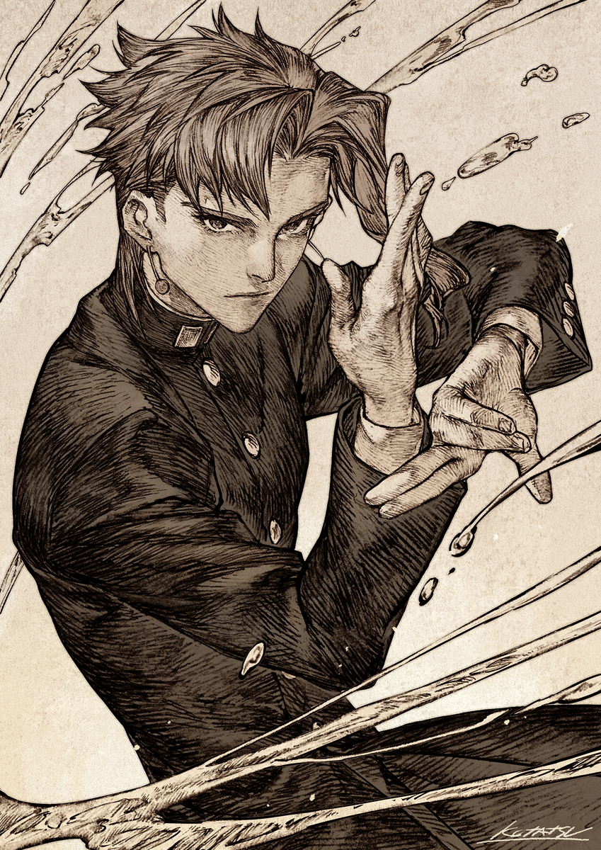 This is a pixiv picture whose title is 法王.