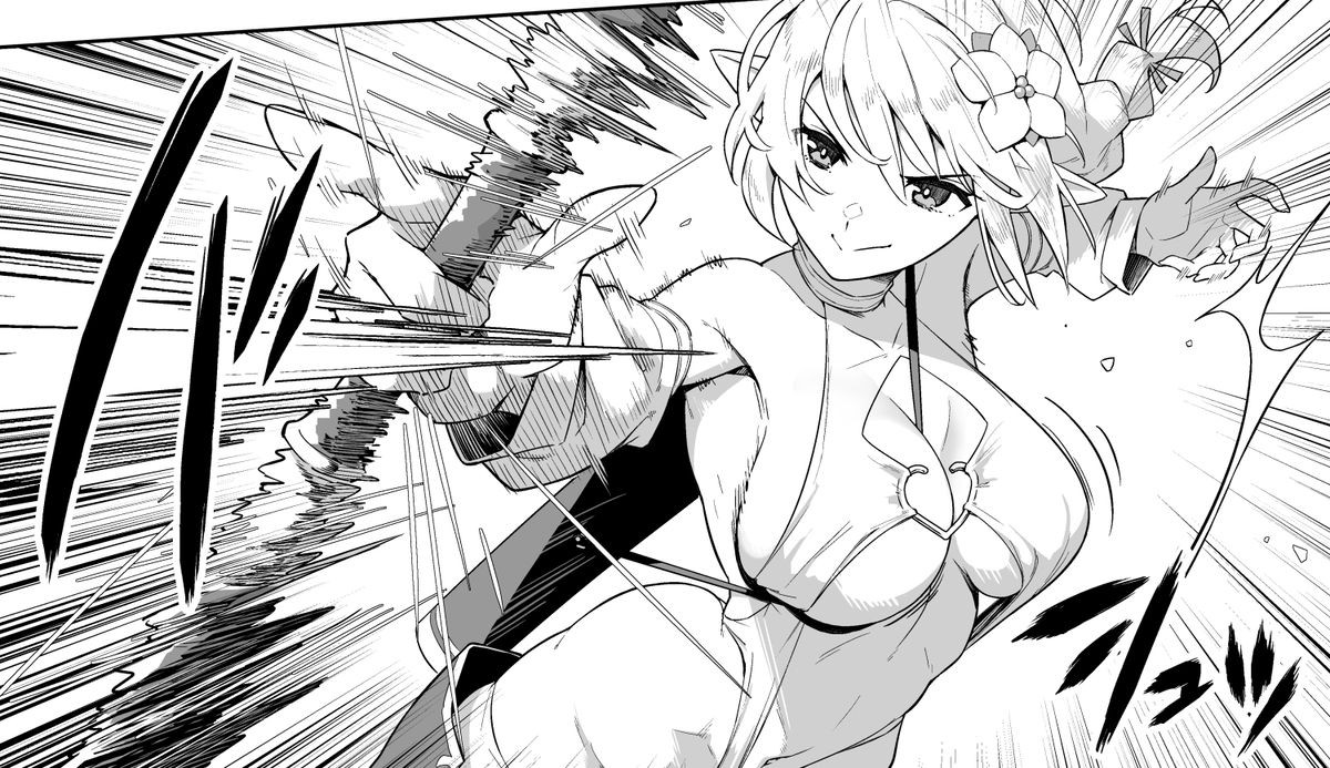 This is a pixiv picture whose title is バシュッ！.