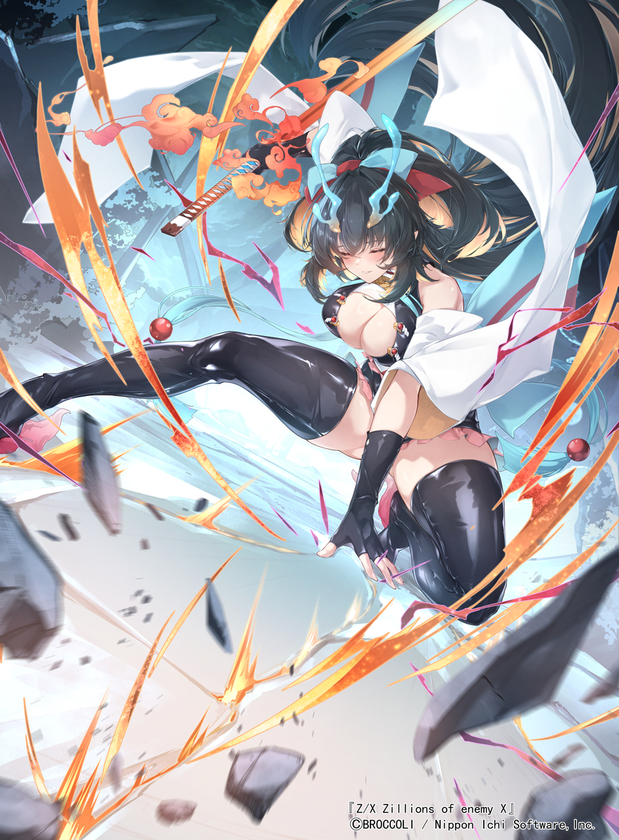 This is a pixiv picture whose title is 【仕事絵】Z/X 凶速に至れ！ ヴィヴァーチェ.