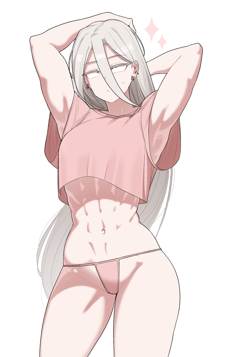 This is a pixiv picture whose title is fit.