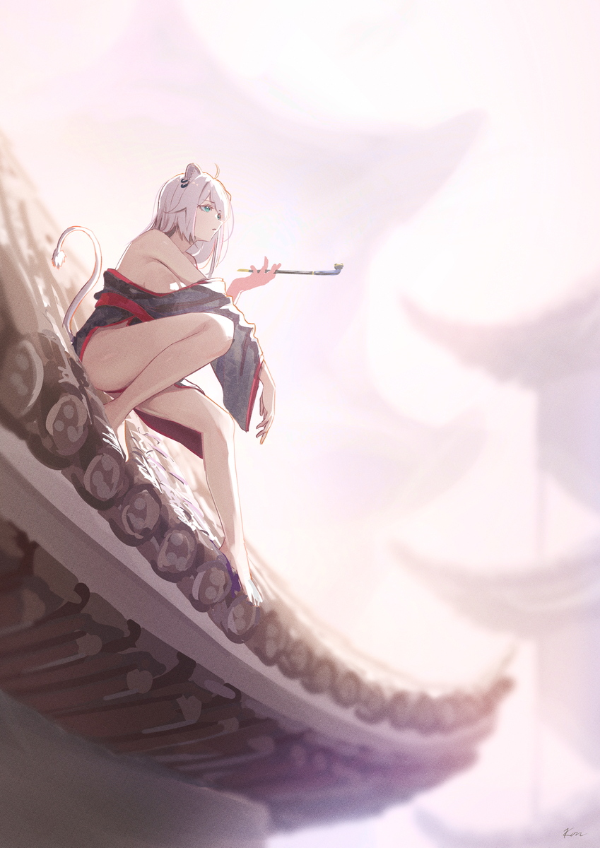 This is a pixiv picture whose title is botan.