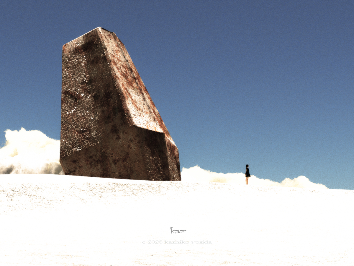 This is a pixiv picture whose title is 「石」　-stone-.
