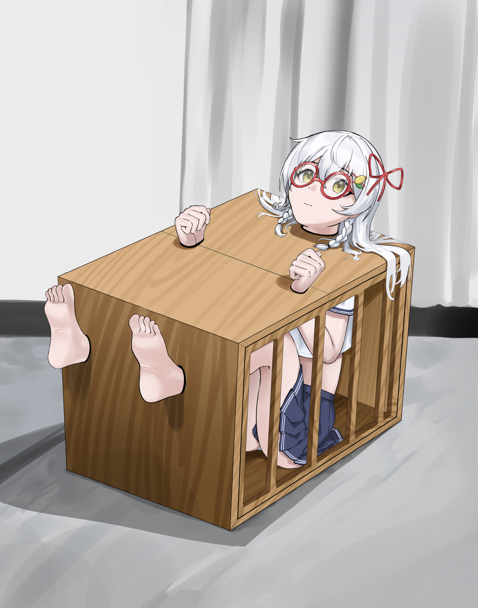 This is a pixiv picture whose title is 环境友好材质拘束具.