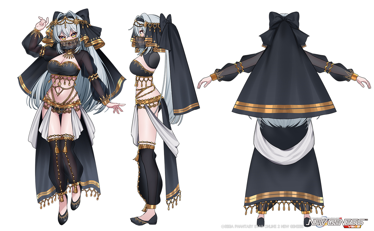 This is a pixiv picture whose title is PSO2 ニュージェネシス.