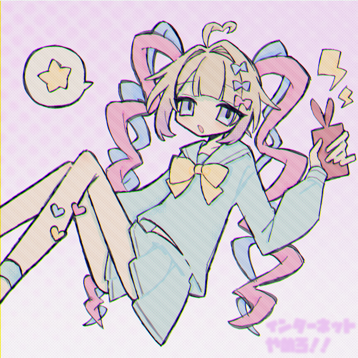 This is a pixiv picture whose title is 無題.