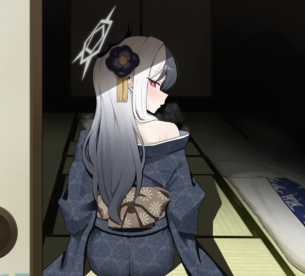 This is a pixiv picture whose title is 正月カヨコ🎍.