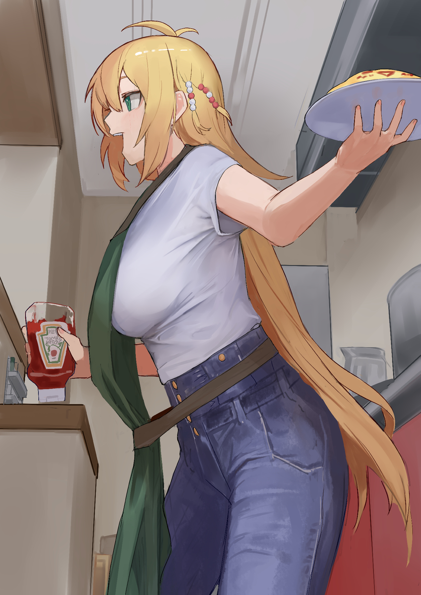 This is a pixiv picture whose title is 無題.