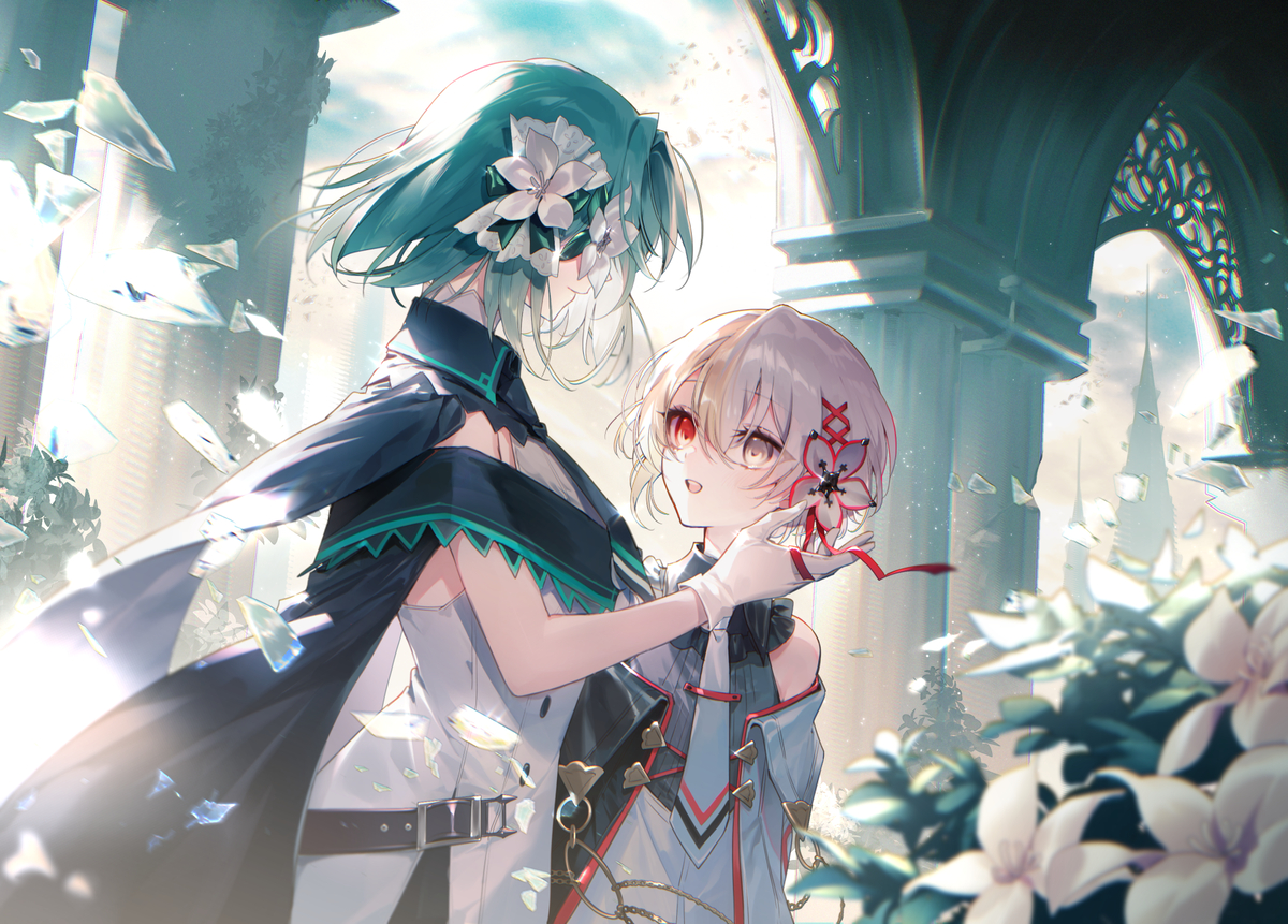 This is a pixiv picture whose title is Arcaea.