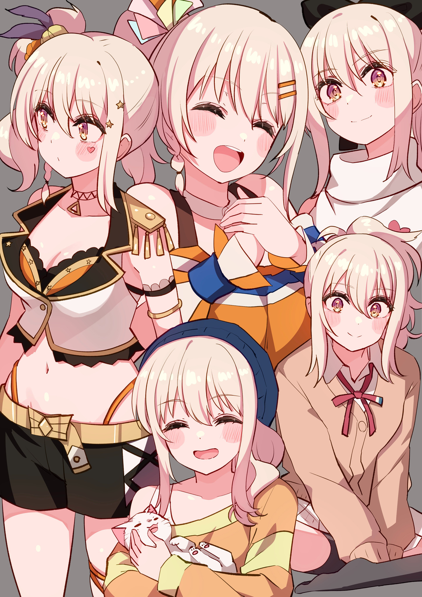This is a pixiv picture whose title is 愛ちゃん.
