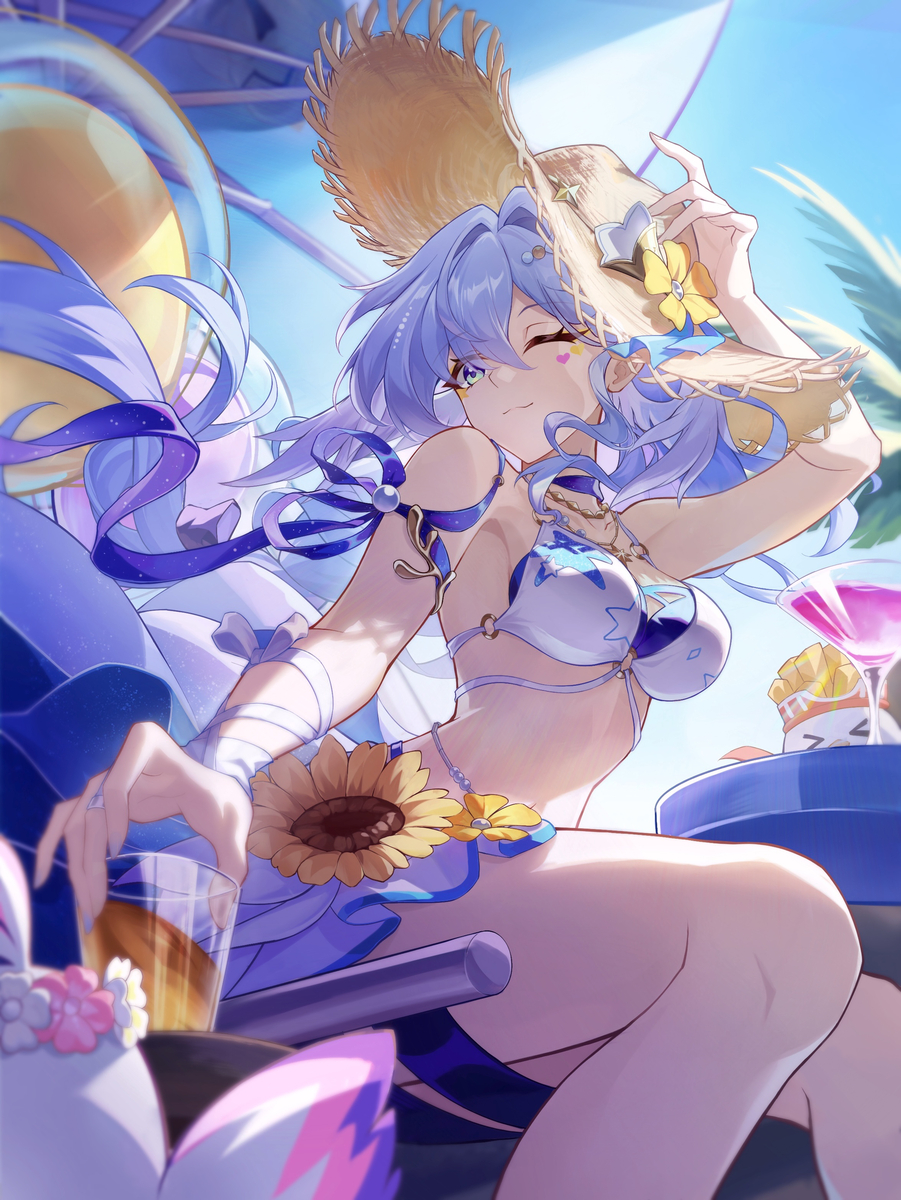 This is a pixiv picture whose title is 知更鸟 晴歌.