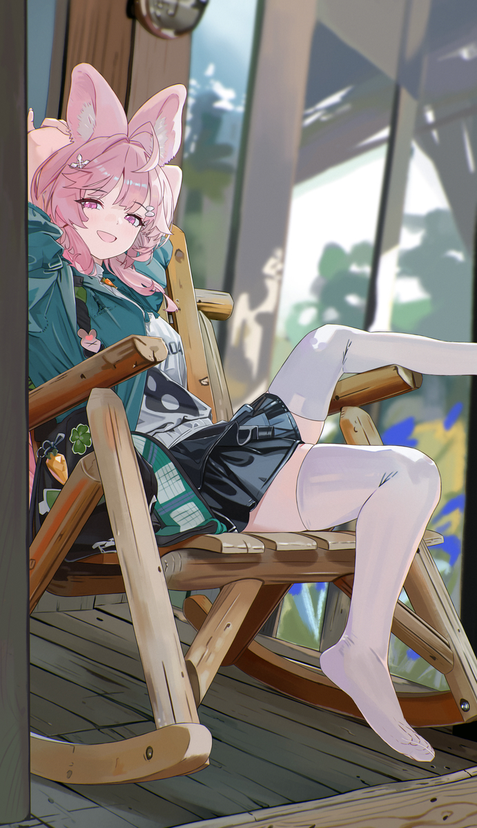This is a pixiv picture whose title is 珊比的悠闲假日.
