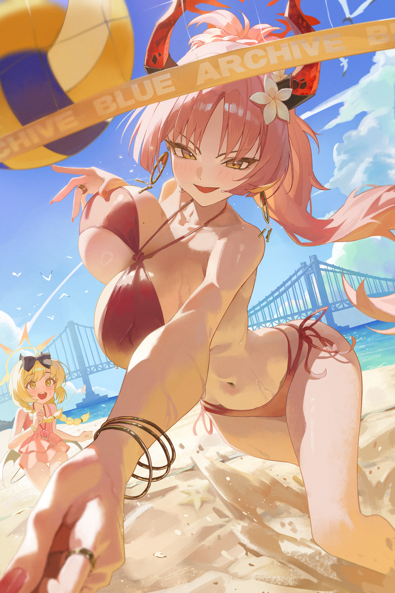 This is a pixiv picture whose title is いけーっ！！.