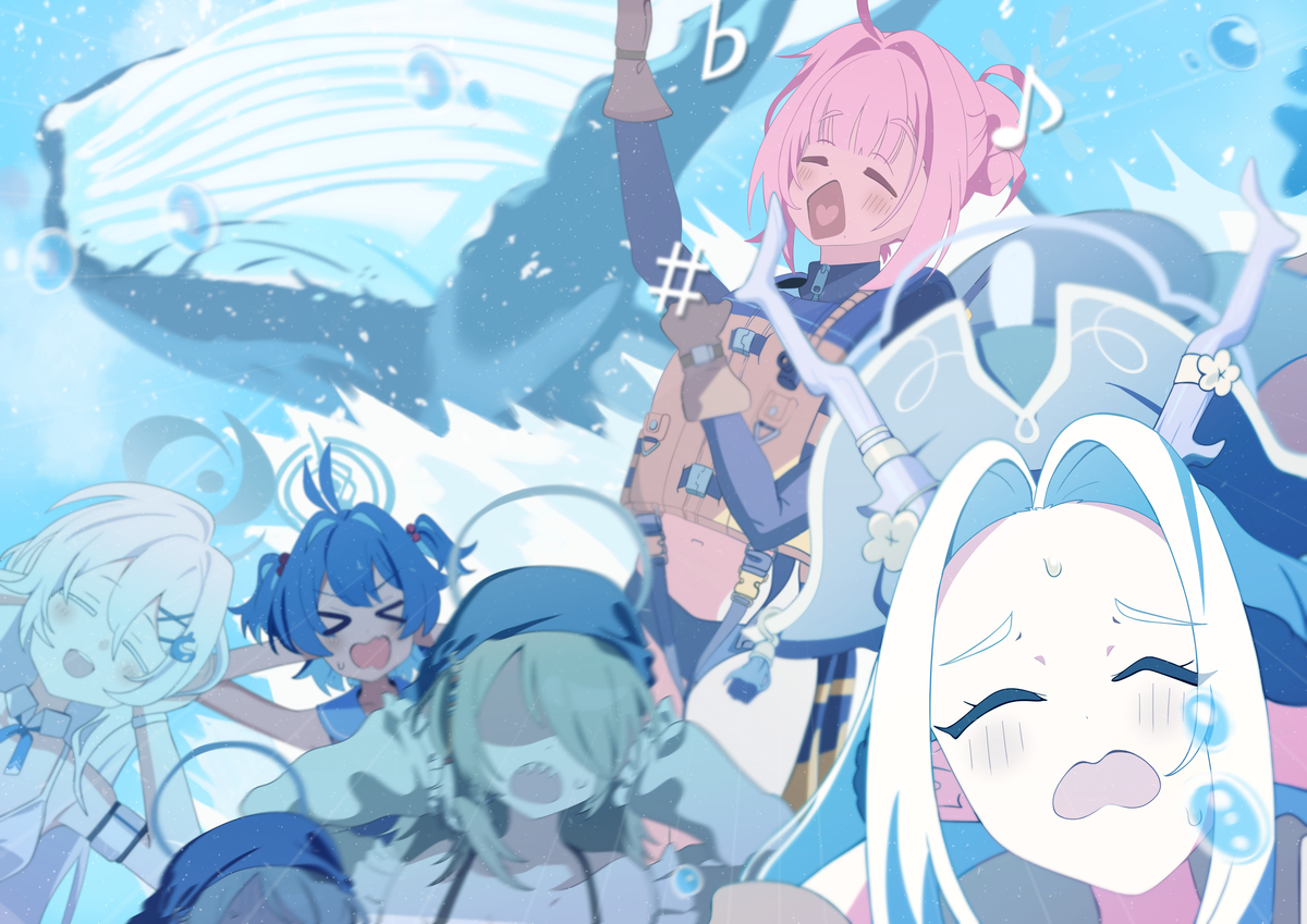 This is a pixiv picture whose title is セイレーンの歌.