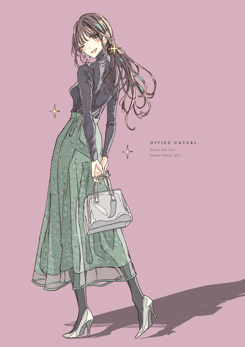 This is a pixiv picture whose title is レーススカート.