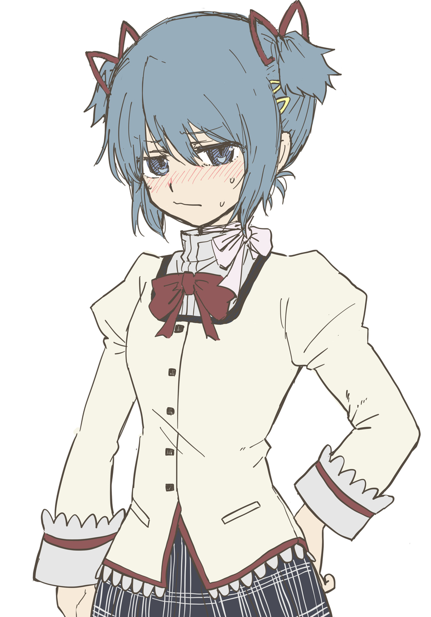 This is a pixiv picture whose title is ほむさや　まどかコスプレ.