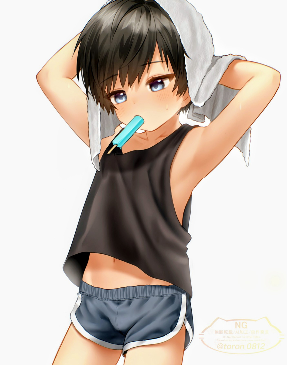This is a pixiv picture whose title is 無題.
