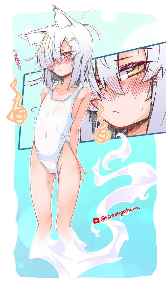 This is a pixiv picture whose title is うすほそ.