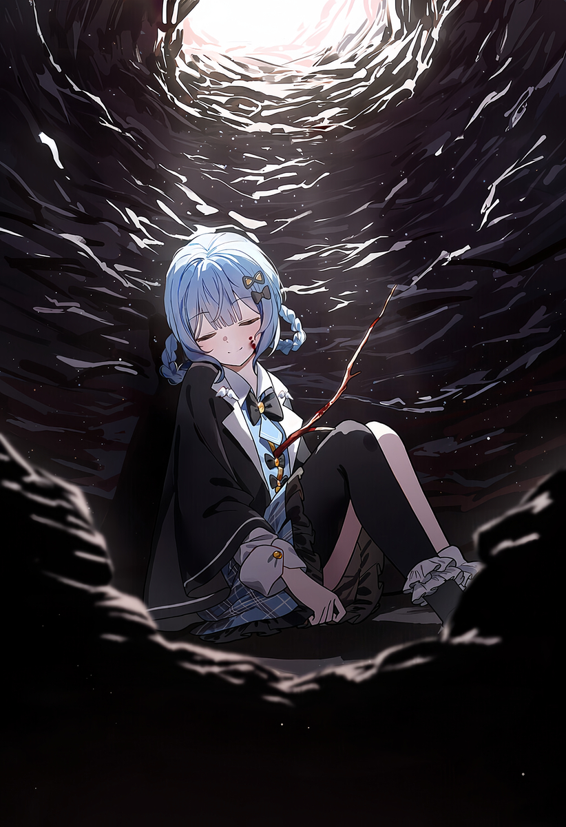 This is a pixiv picture whose title is 別.