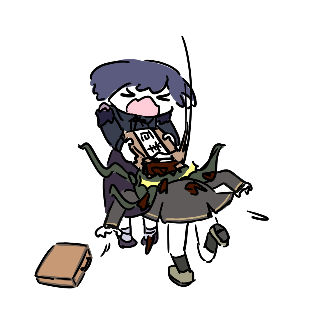 This is a pixiv picture whose title is 我以為.