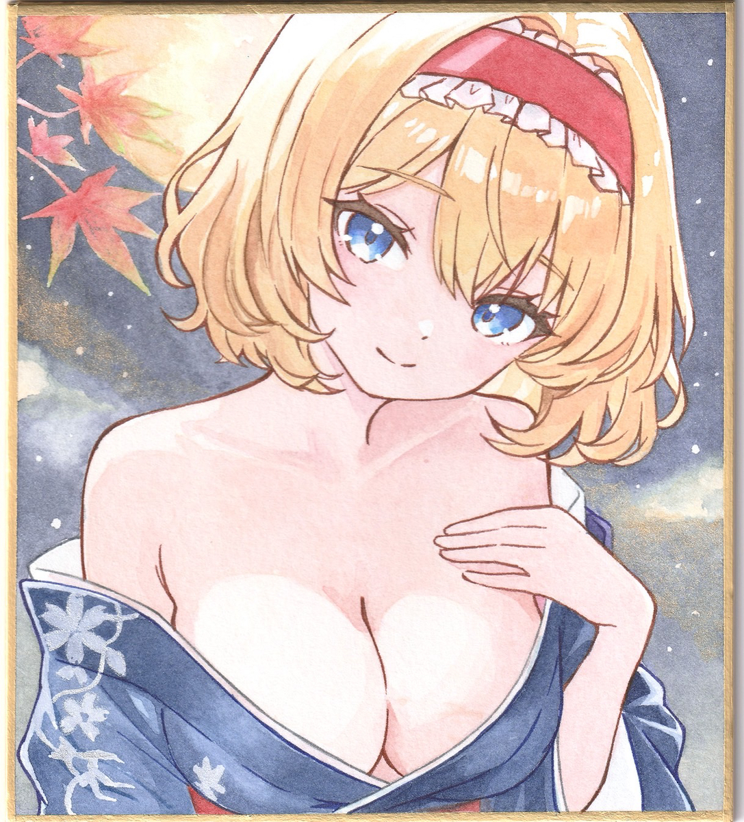 This is a pixiv picture whose title is アリス・マーガトロイド - 月夜 ver. -.
