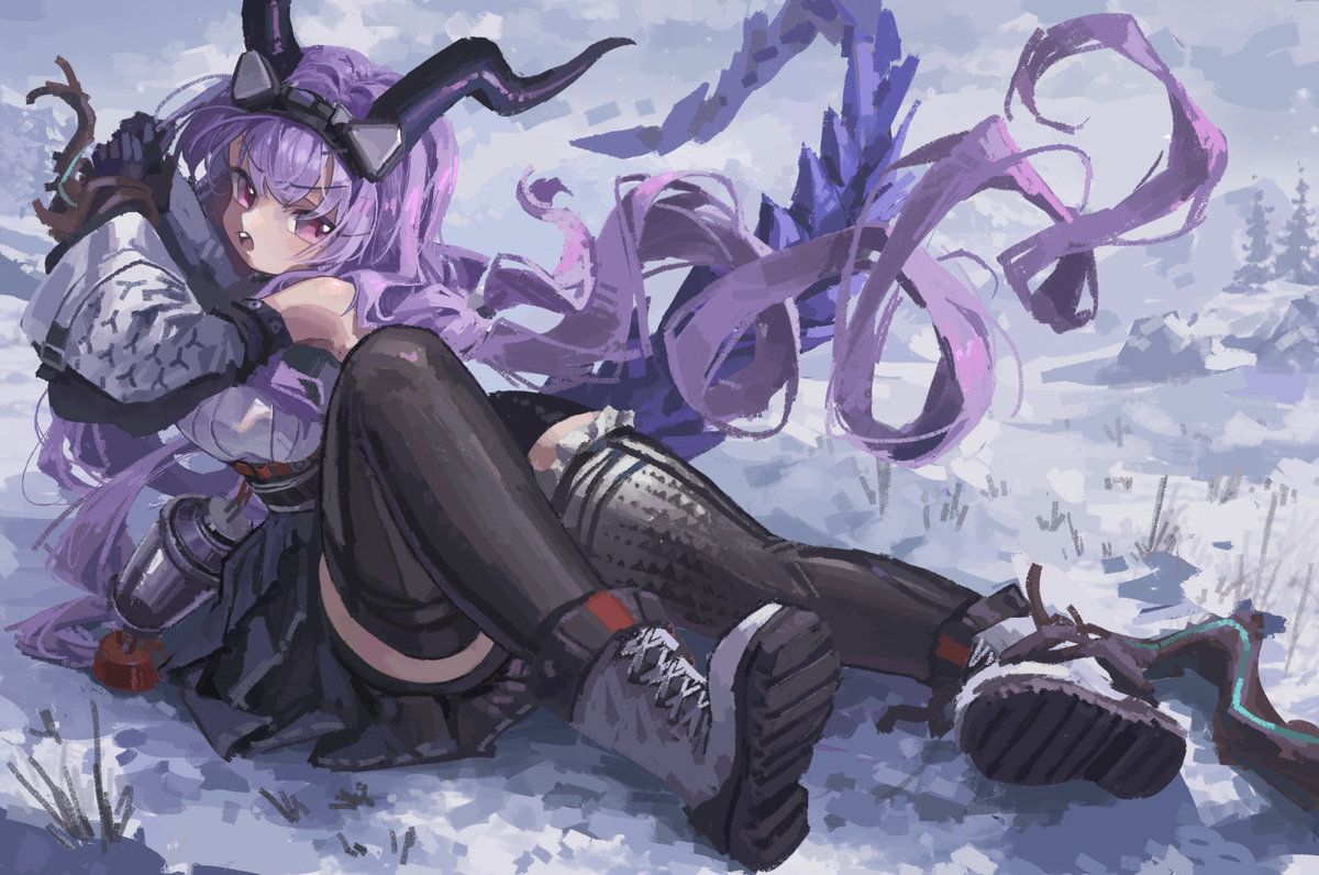 This is a pixiv picture whose title is 被树傀儡抓住惹.
