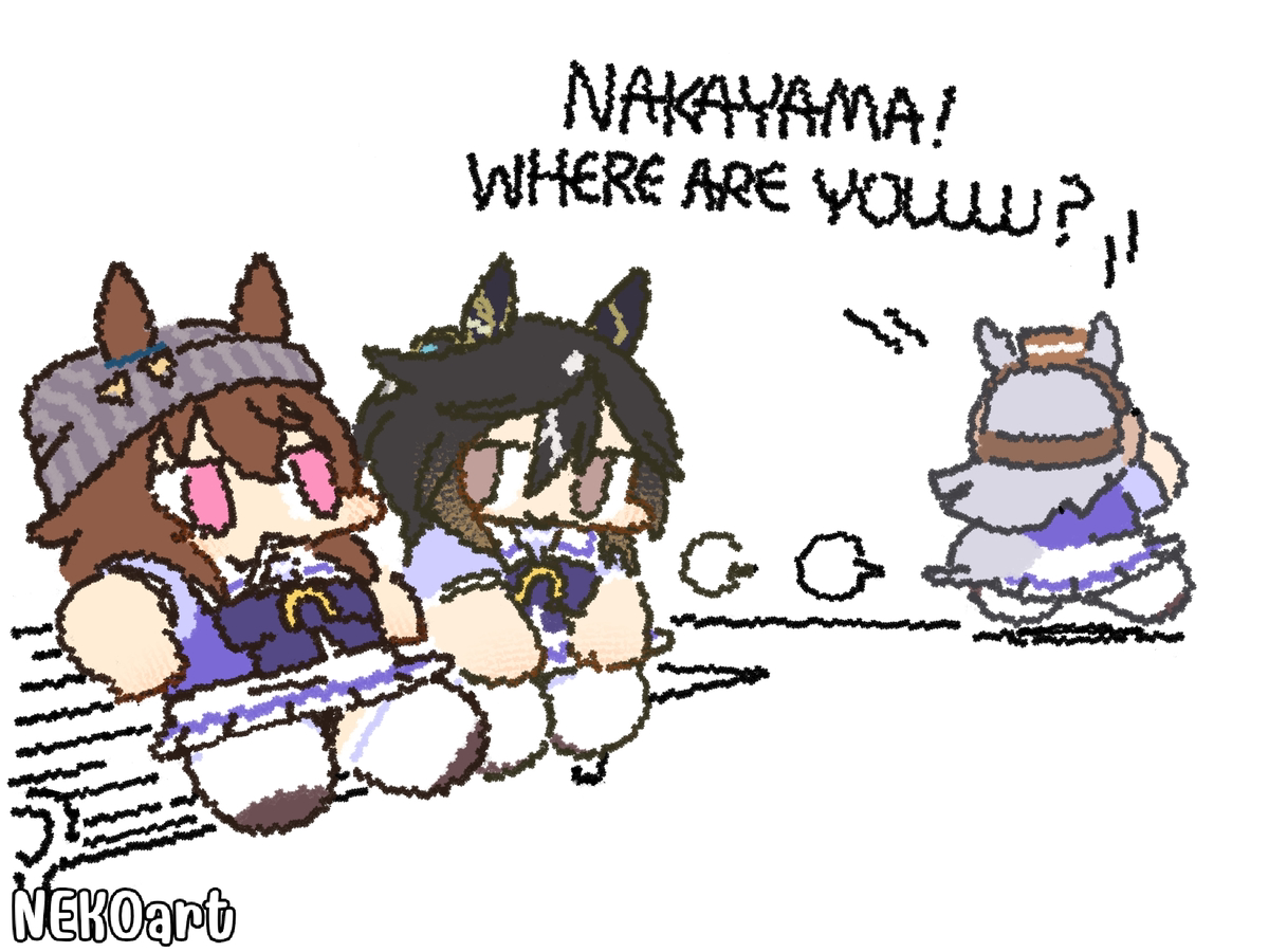 This is a pixiv picture whose title is R.I.P Nakayama Festa.