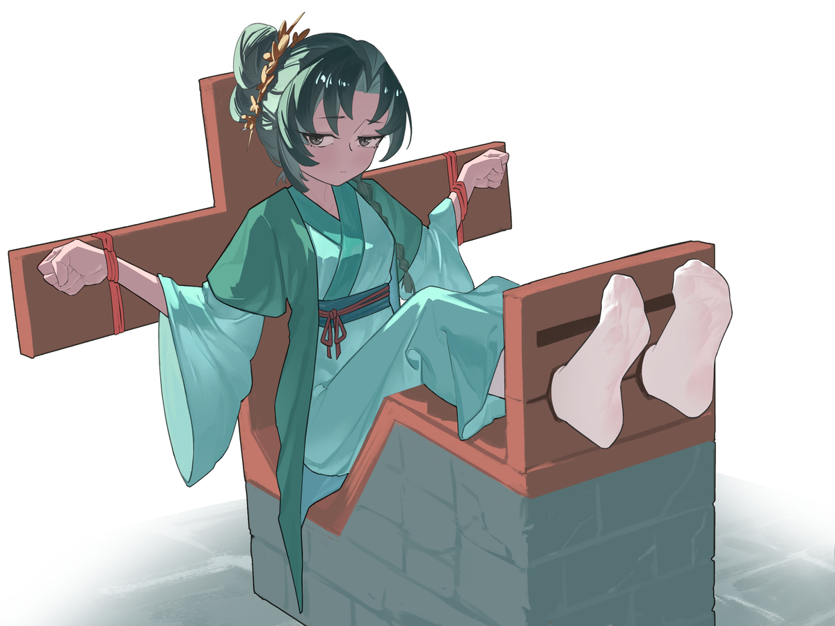 This is a pixiv picture whose title is 柔弱的林.
