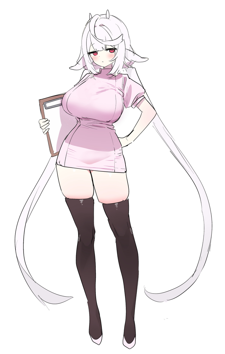 This is a pixiv picture whose title is ナース.