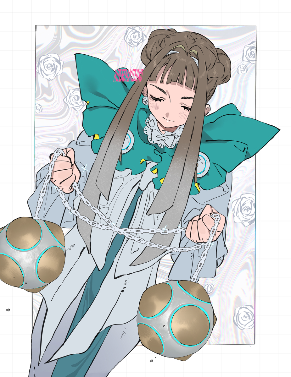 This is a pixiv picture whose title is ロイヤル鉄球ちゃん2.