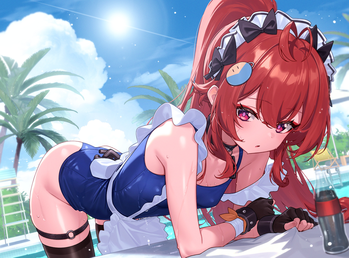 This is a pixiv picture whose title is swim.