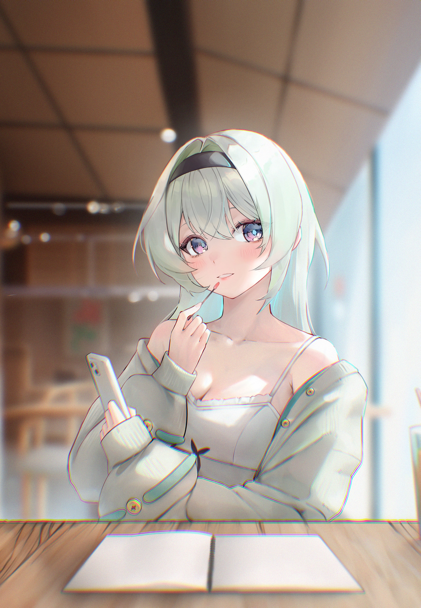 This is a pixiv picture whose title is 流萤.