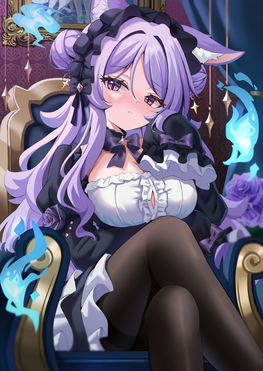 This is a pixiv picture whose title is ゴシック巨峰様.