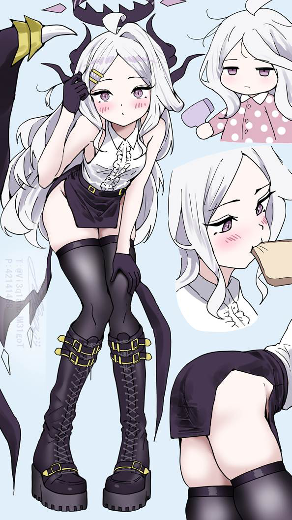 This is a pixiv picture whose title is ヒナちゃん.