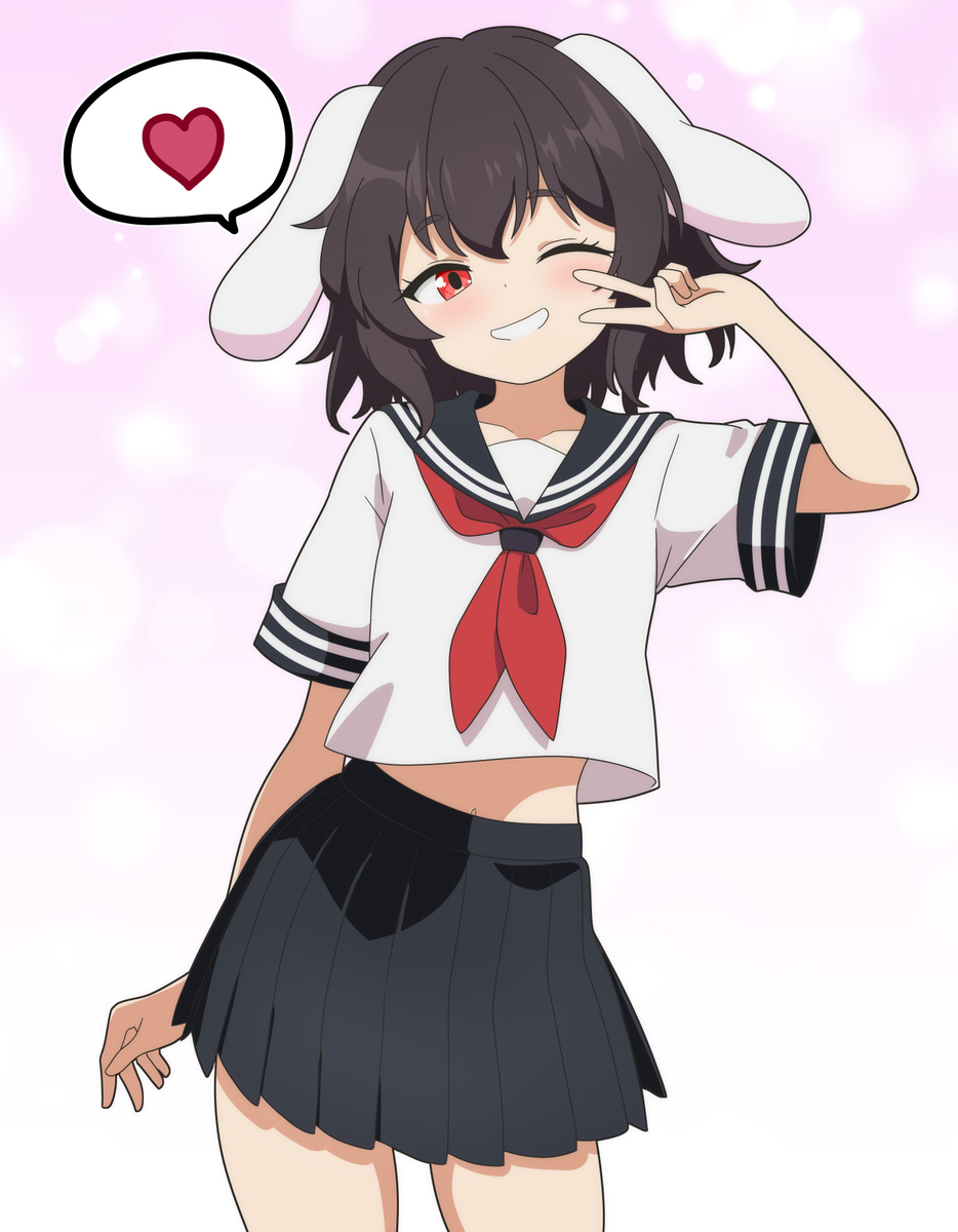This is a pixiv picture whose title is てゐでーっす☆.