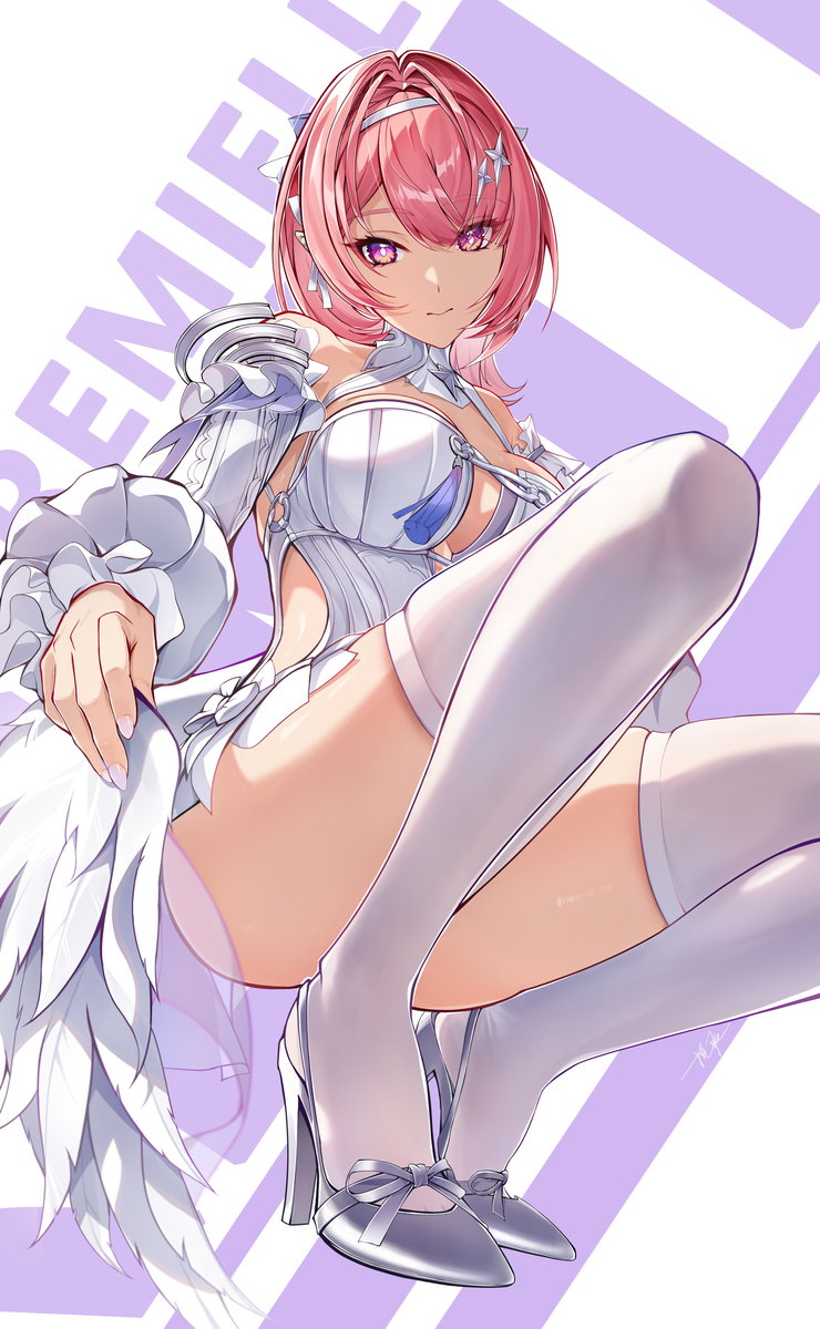 This is a pixiv picture whose title is 蕾米埃尔.