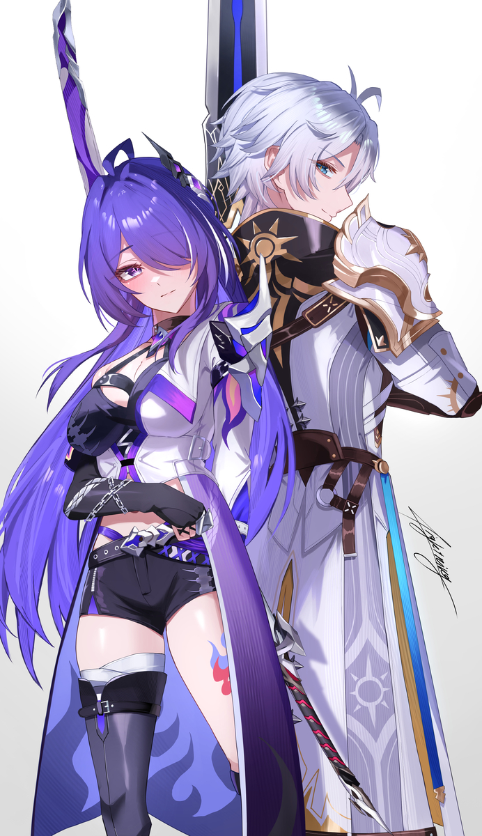 This is a pixiv picture whose title is ファイノン/黄泉.
