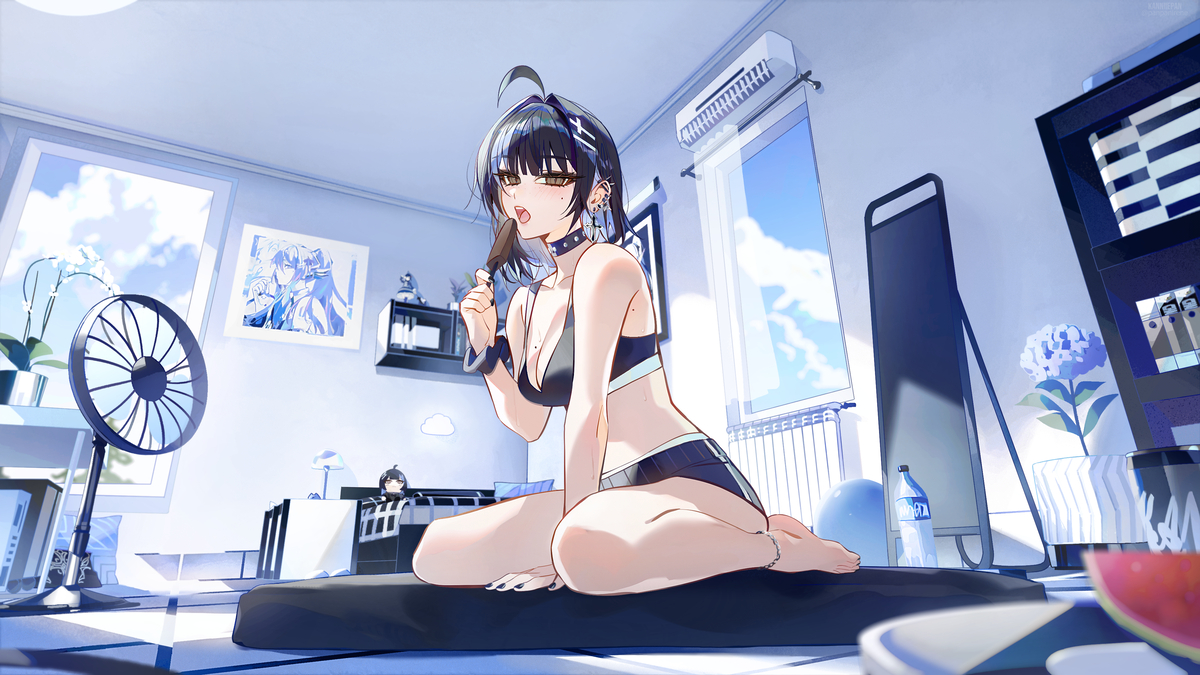 This is a pixiv picture whose title is summer casual irene.