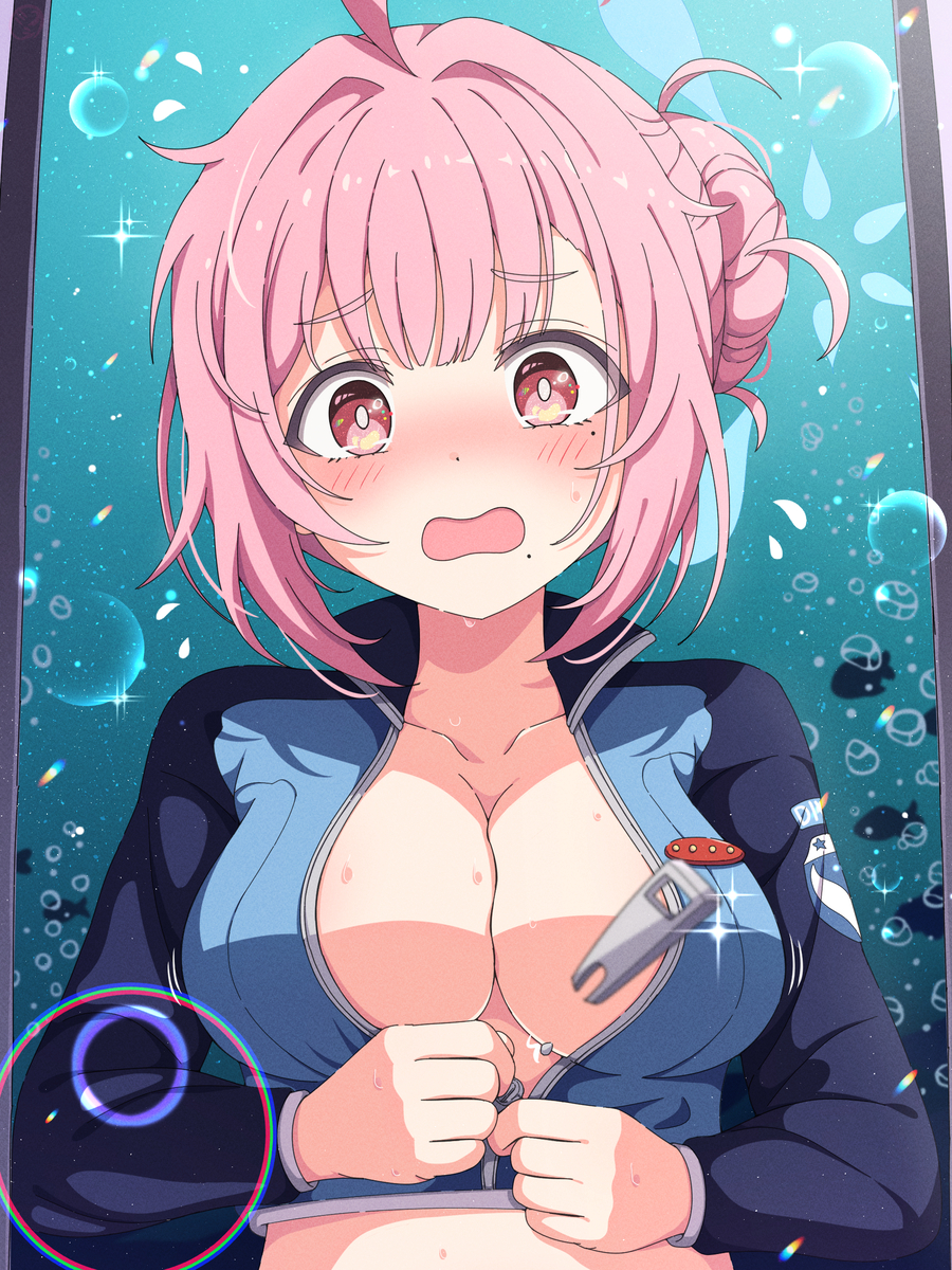 This is a pixiv picture whose title is はじけたココロ.