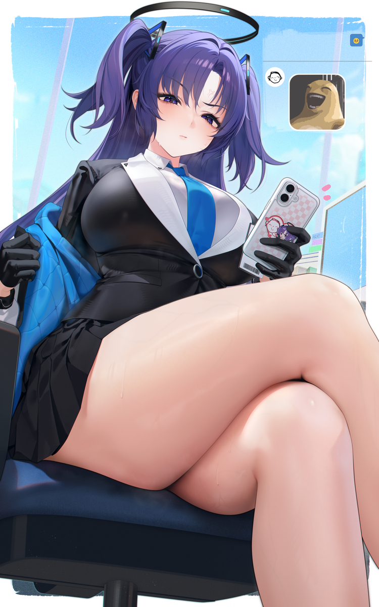 This is a pixiv picture whose title is ユウカ.